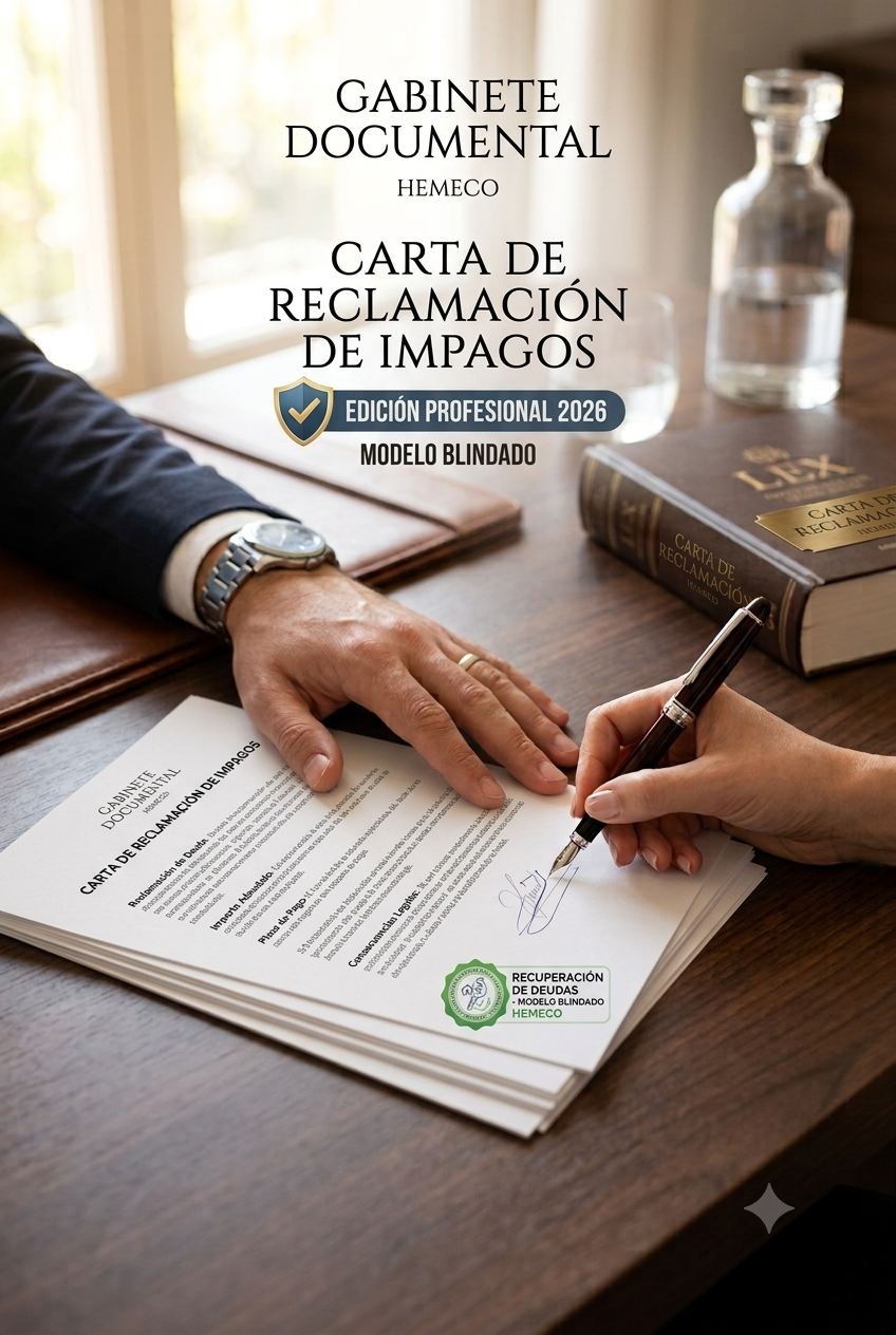Carta de Reclamación de Impagos