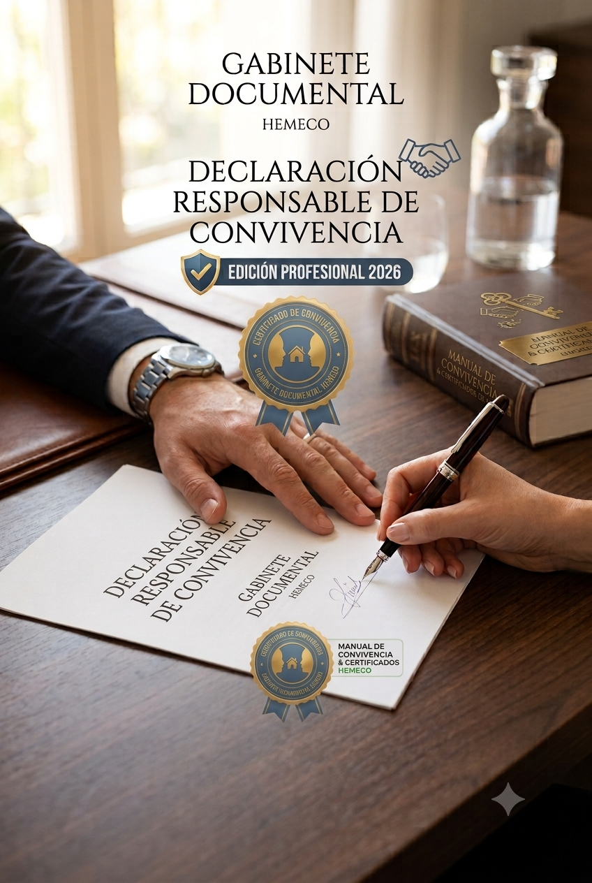 Declaración Responsable de Convivencia