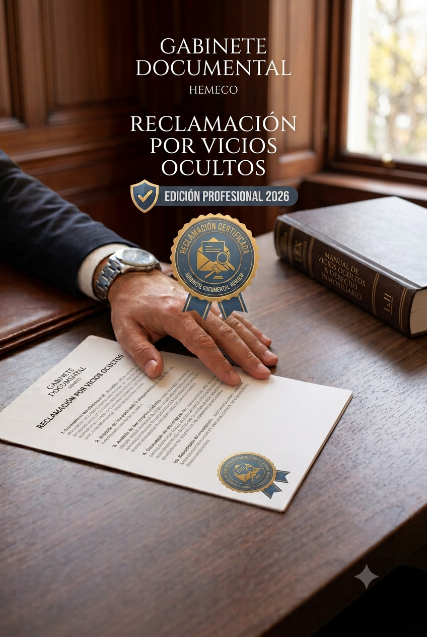 Reclamación por Vicios Ocultos